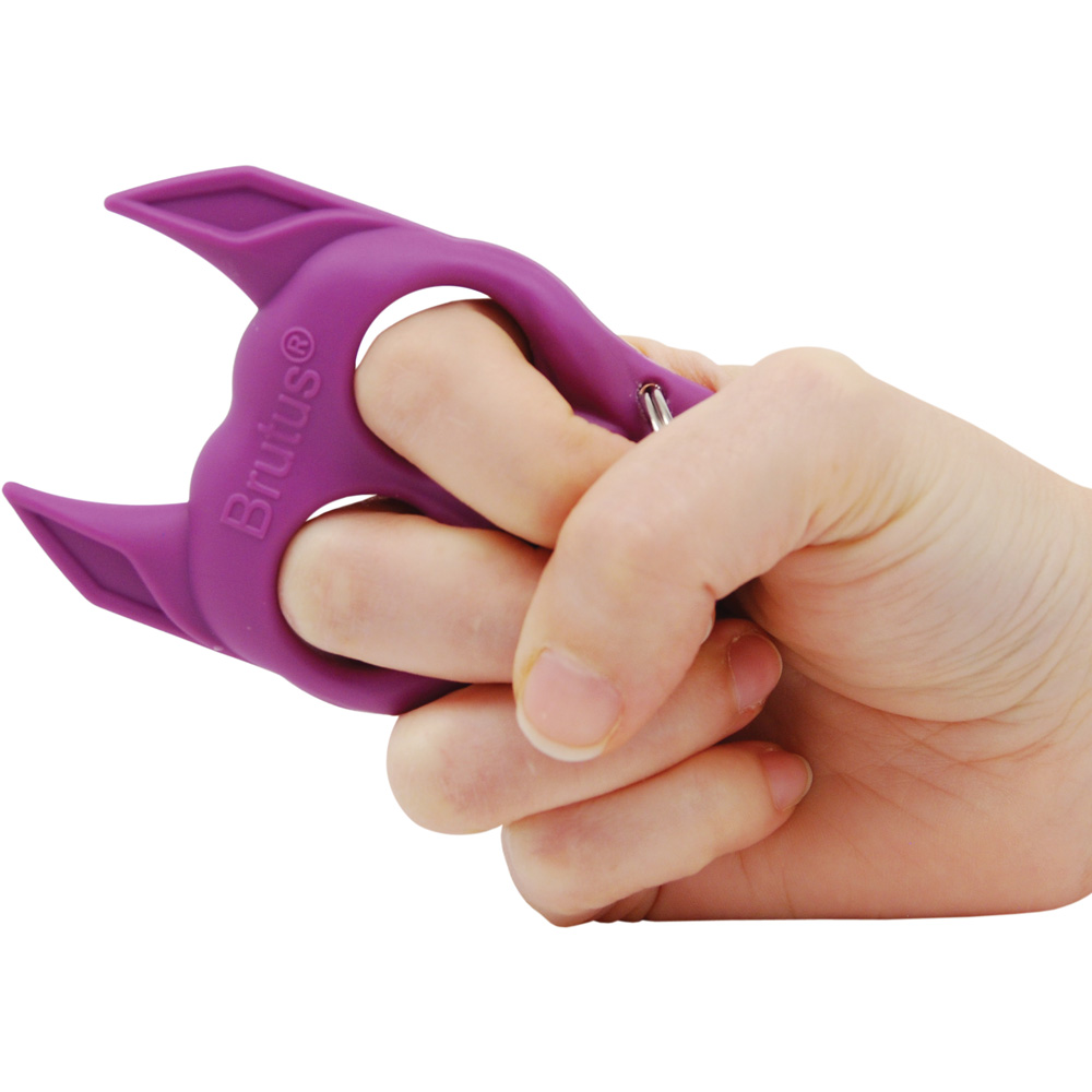 Brutus Self Defense Key Chain Purple Color view 3